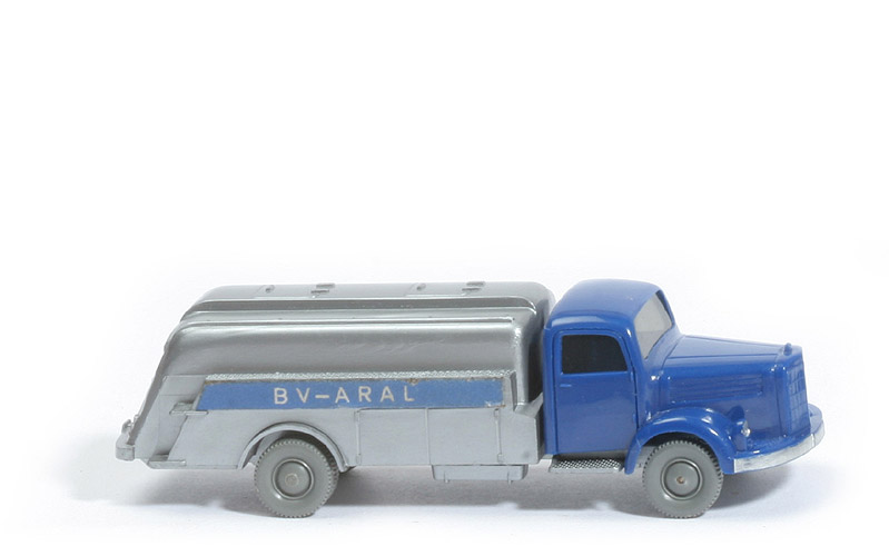 MB L 3500 S Alter Tankwagen - ARAL enzianblau, AH offen - CH silber - 781/5