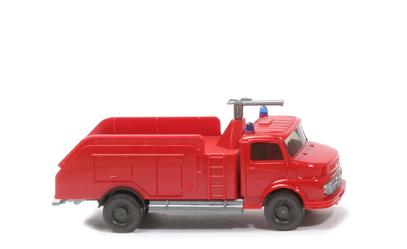 MB L 1413 Flugplatz-Feuerwehr - rot, Warnlichtaufnahmen hinten - 606/1