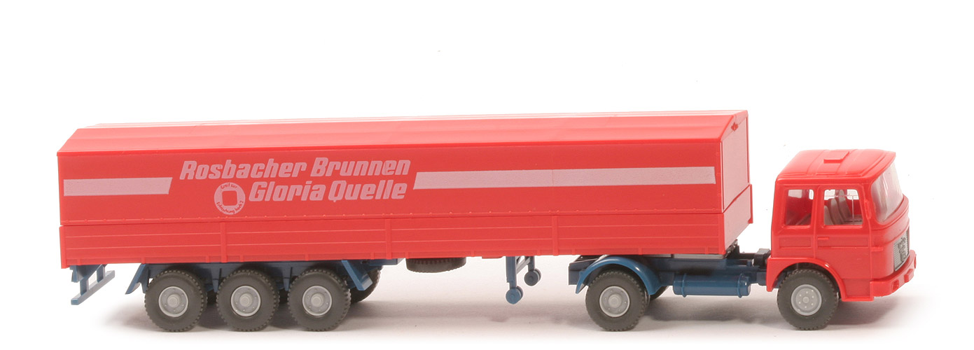 MAN 19.230 Pritschensattel - Rosbacher Brunnen, blassrot ohne Wischer Fehldruck - 517/ 3a