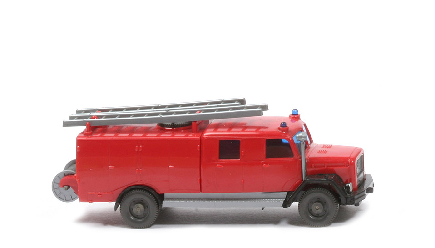 Magirus Saturn Spritzenwagen - BP mit 62 n, Haspelhalterung verstärkt - 610/33d