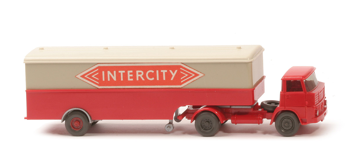Henschel HS 16 Koffer-Sattelzug - Intercity (stark), FH rot - 513/ ?