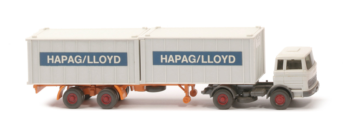 MB LPS 1620 Container-Sattelzug - Hapag-Lloyd  altweiß / basaltgrau - Hapag-Lloyd 5?