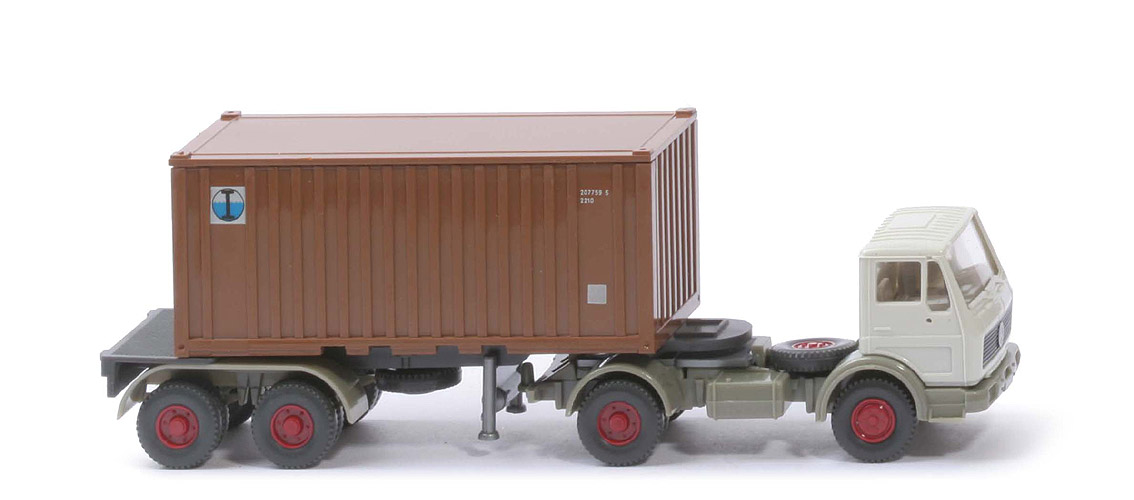 MB 1617 S Container-Sattelzug 20 ft - Inter Ocean - Inter Ocean