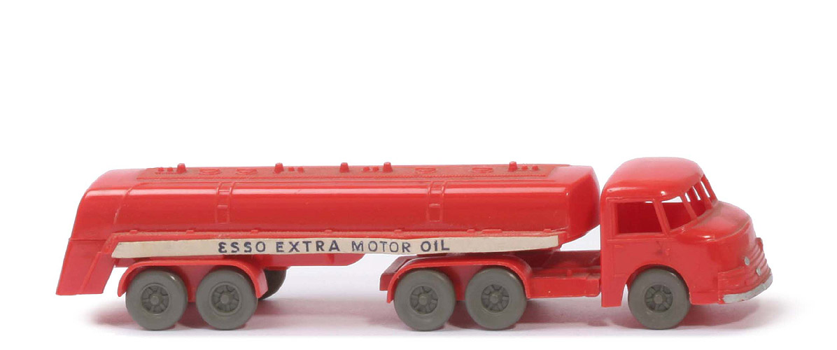 Henschel Bimot Esso Supertankwagen - uv, m. EXTRA, in blau,  orangerot - 790/2c