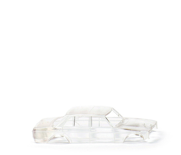 Mercedes 240 D - nur klar transparente Karosserie, m. SSD - 152/ ~