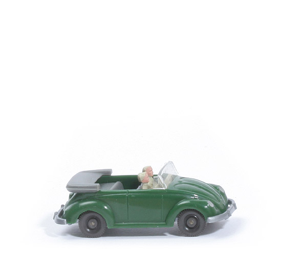 VW Käfer Cabrio mit Hörnern - laubgrün, Ölwanne gerippt - 33/7r