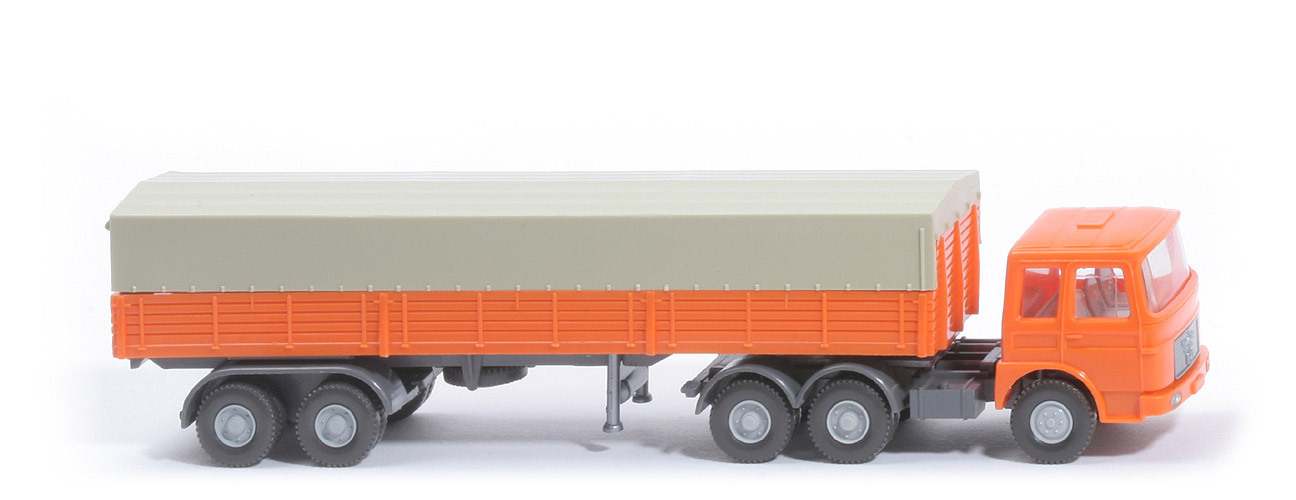 MAN Büssing 22.321 Pritschensattel - orange - MAN (6) B