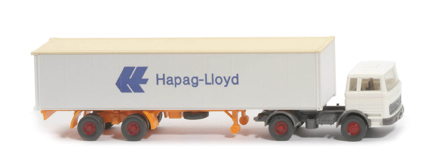MB LPS 1620 Container-Sattelzug - Hapag-Lloyd weiß /basaltgrau - Containerdach creme - Hapag-Lloyd 5?