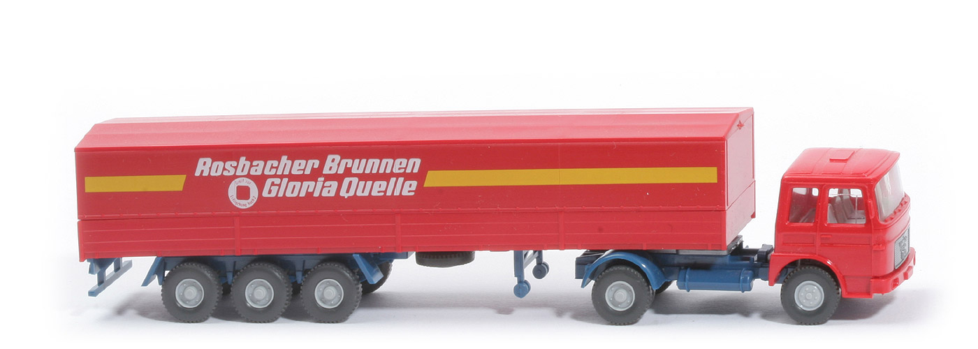 MAN 19.230 Pritschensattel - Rosbacher Brunnen, rot - 517/ 3d