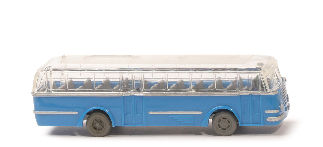 Büssing Trambus - BÜSSING aufgeklebt, m. Dachlüfter, himmelblau - Büssing (2) b
