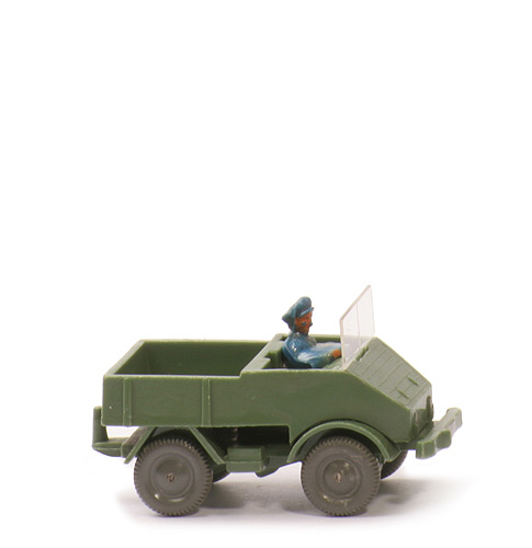 Unimog offen (Typ 2) - Cellon, dunkelmaigrün, Lenkrad vergossen - 370/2a