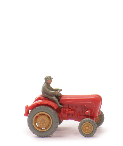 Porsche-Schlepper - rosé, Räder durchbrochen - 386/2c