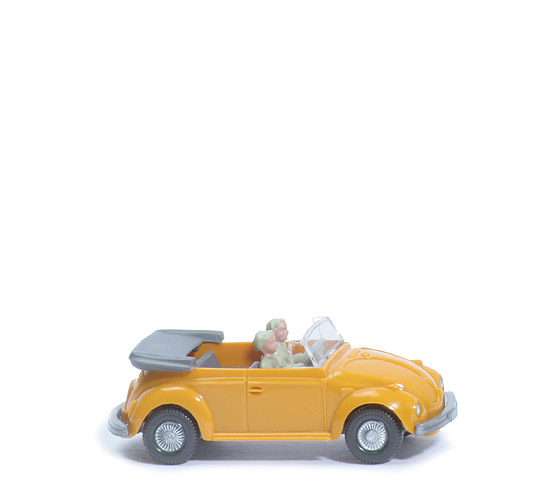 VW Käfer Cabriolet 1302 - dunkelchromgelb - Lenkrad eingesetzt - 33/8d