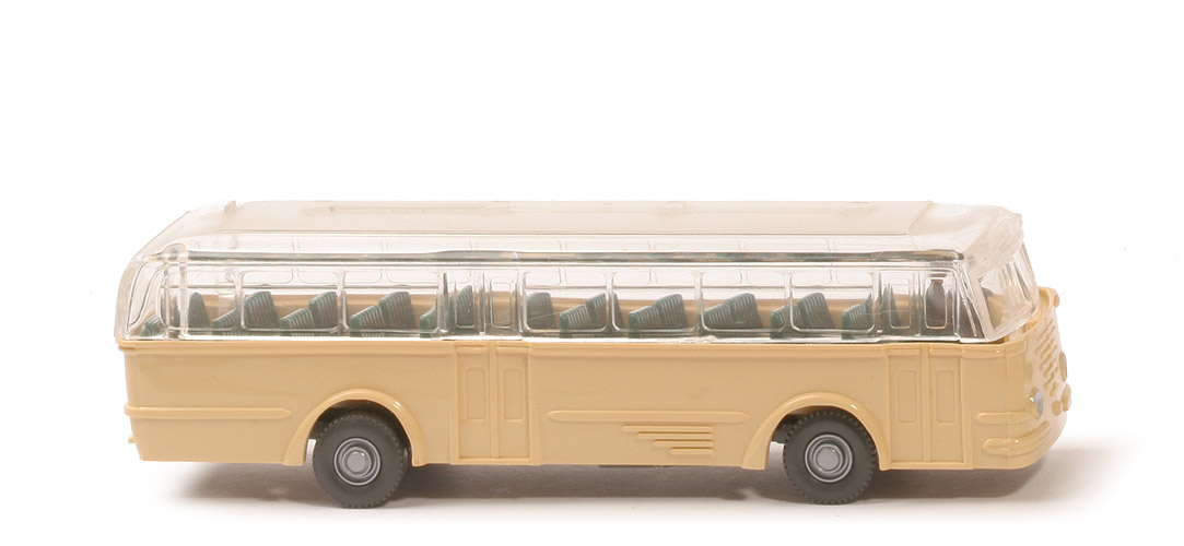 Büssing Trambus - mit Dachlüfter,  Chassis neu, hellbeige - 720/7e