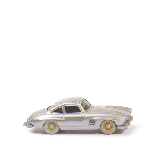 Mercedes 300 SL - silbern, Boden glatt - 230/2 Vors.