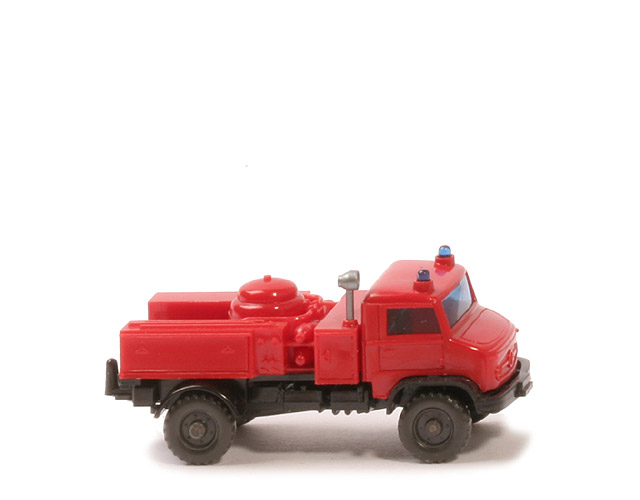 Unimog S Pulverlöschfahrzeug - 2 Blaulichter, mit Nippel, ohne Schwenkbügel - 604/4b