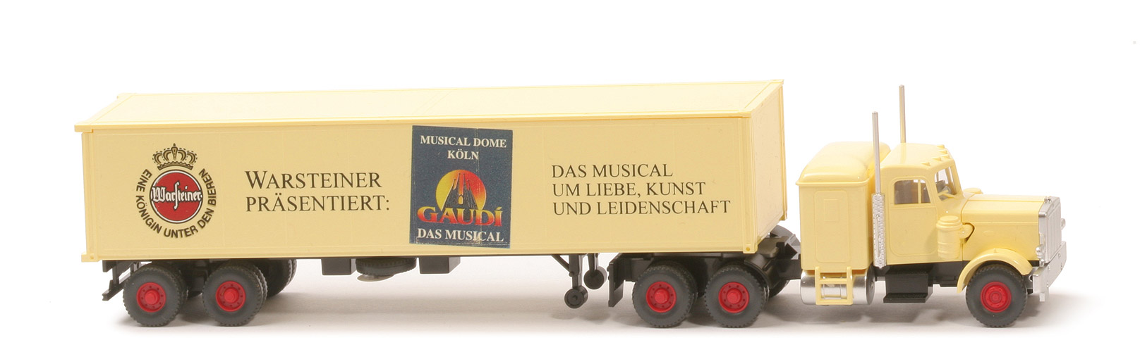 Peterbilt Container-Sattelzug (1997) - Warsteiner: "Musical Highlights D", Gaudi - Warsteiner (7) 1