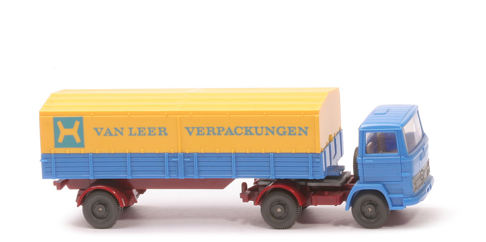 MB LPS 1317 Pritschen-Sattelzug - Van Leer - Van Leer