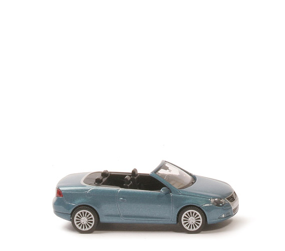 VW EOS offen (2005) - "eisblau" metallic lack - nicht erfasst