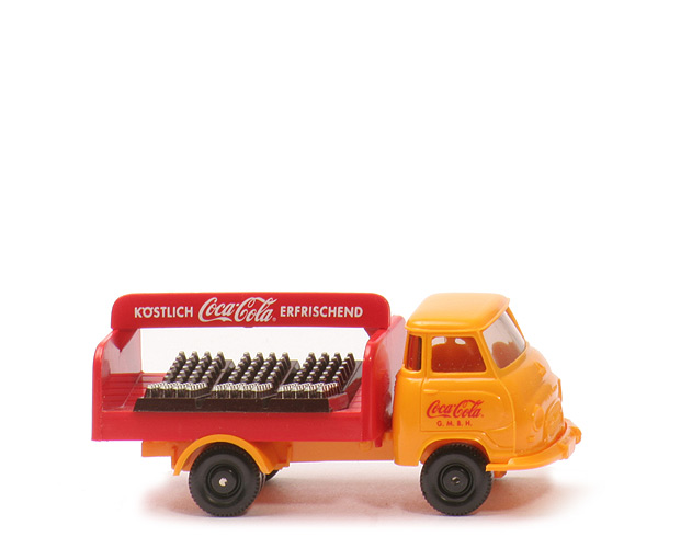 Hanomag Kurier, Getränkewagen (2001) - Lima Ladegut: "Coca Cola" - 343a/1b