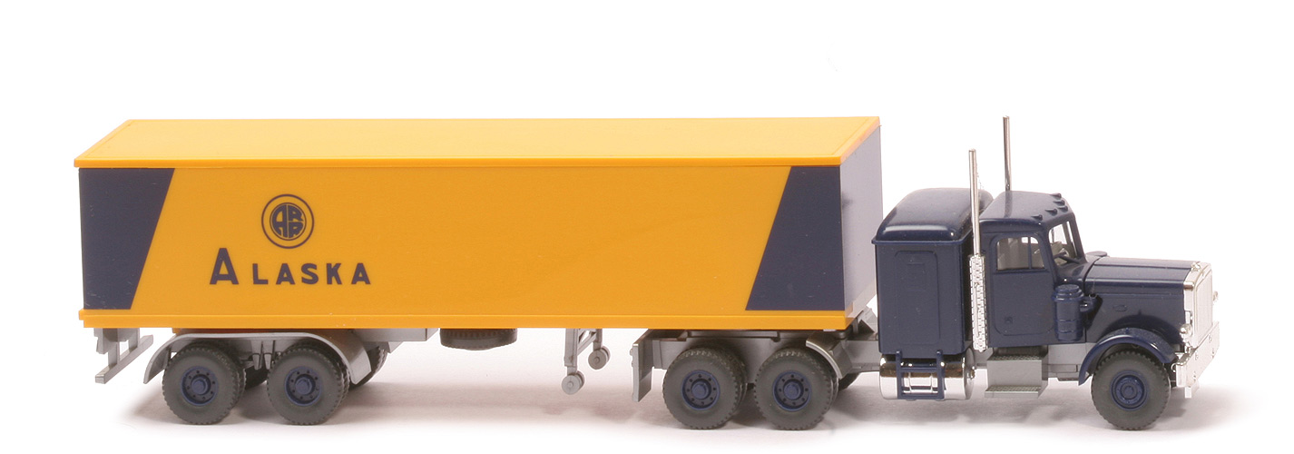Peterbilt Koffer-Sattelzug - Alaska (Märklin) - 527a/3