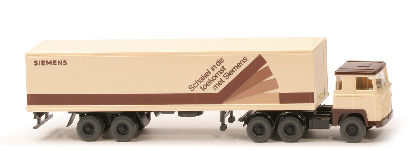 Scania 111  Koffer-Sattelzug - Siemens Niederländische Version 3-zeilig - Siemens (6)