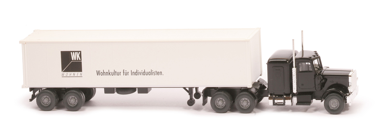 Peterbilt Container-Sattelzug - WK - 527/9