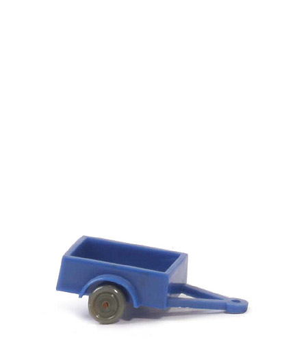 PKW-Anhänger (Typ 1) - Achse fest, (helles) ultramarin - 50/1c