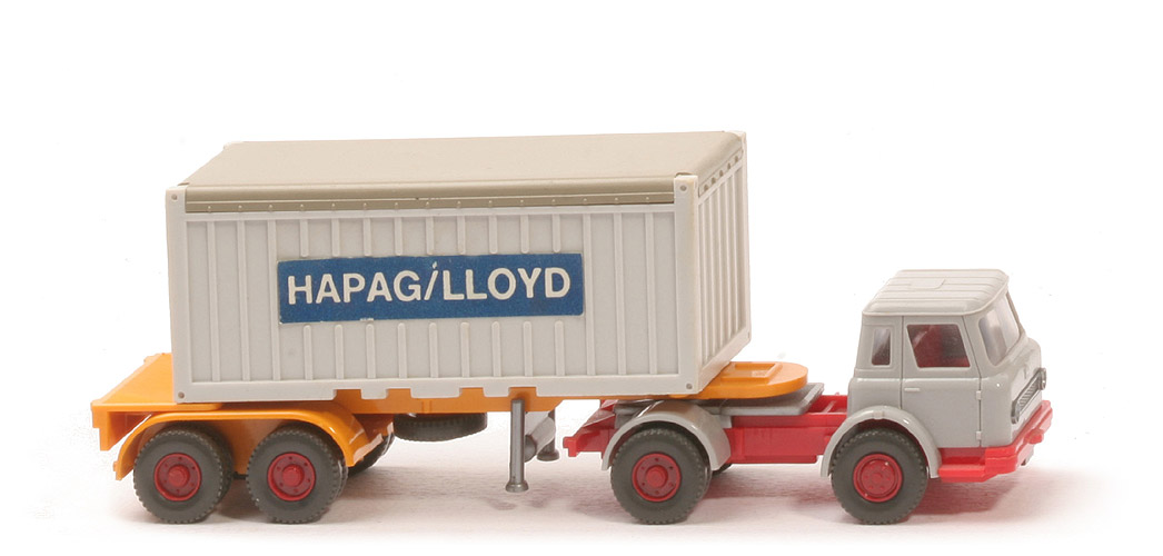 IH Container-Sattelzug 20 ft - Hapag-Lloyd OT-Container - Hapag-Lloyd 13a