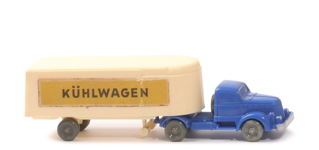 White Alter Kühlsattelzug - Kühlwagen, ultramarin/creme - 520/8 ?