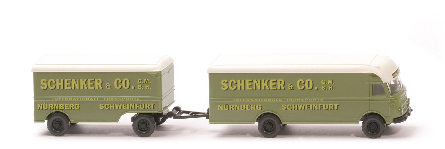 MB LP 312 Großraum-Möbelwagen (2010) - Schenker & Co - nicht erfasst