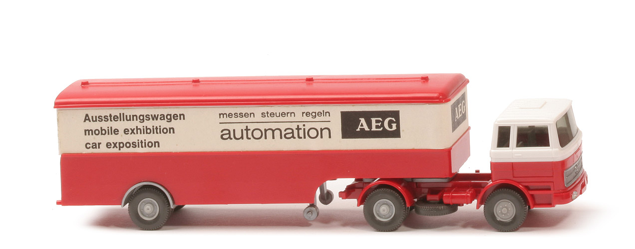 MB LPS 1620 Großer Koffer-Sattelzug - AEG alte Türen - AEG (2)