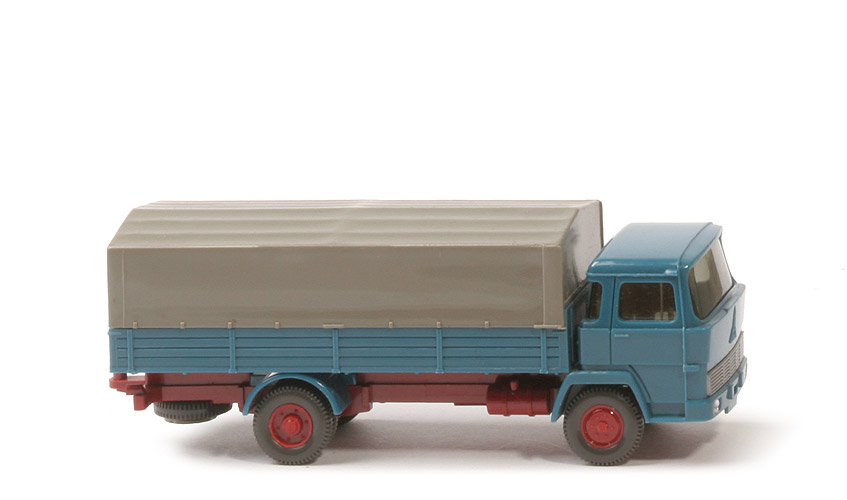 Magirus 100 D7 Pritsche - FH, PR, azurblau - 423/1h
