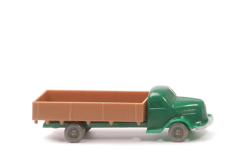 Dodge Pritschen-LKW - FH, CH dunkelgrün, PR ockerbraun - 420/4e