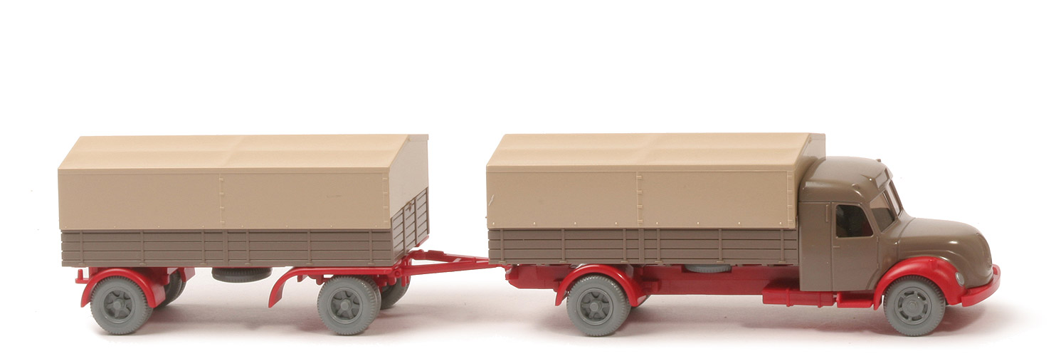 Lastzug Magirus S 7500 (2014) - PMS:  "Wiking-Verkehrs-Modelle Nr. 36" - nicht erfasst