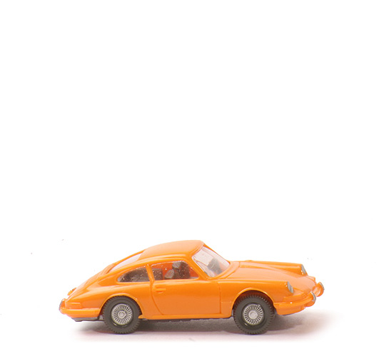 Porsche 911 Coupé - glasiges hellorangegelb, Lenkrad eingesetzt - 160/4b