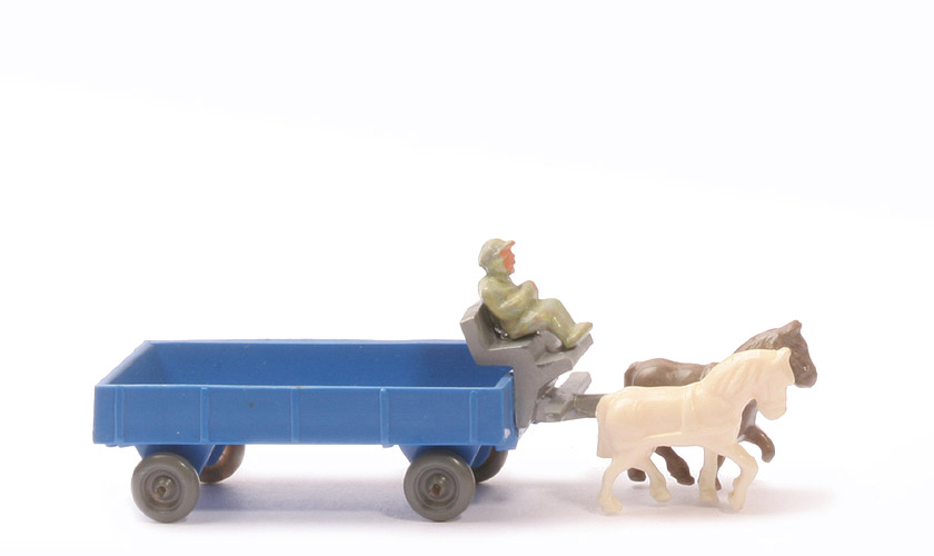 alte Pferdekutsche - himmelblau, ZH integriert, Pritschenboden Struktur - 572/5 ?