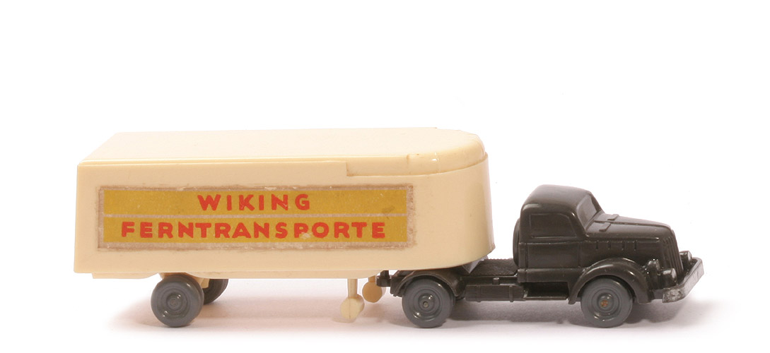 White Alter Kühlsattelzug - Ferntransporte,  anthrazit / creme - 520/10 ?