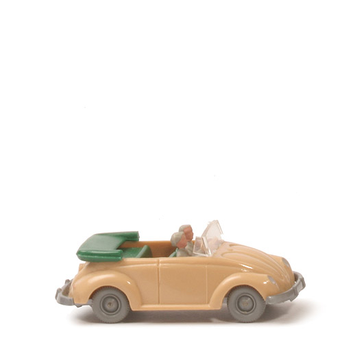 VW Käfer Cabrio mit Hörnern - beige - 33/6f