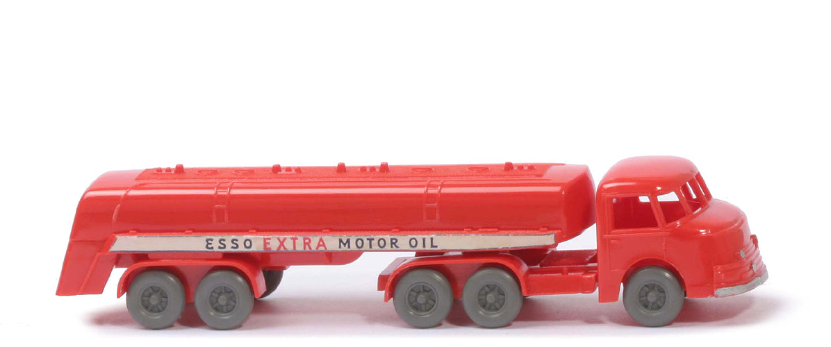 Henschel Bimot Esso Supertankwagen - uv, m. EXTRA in rot, orangerot - 790/2b