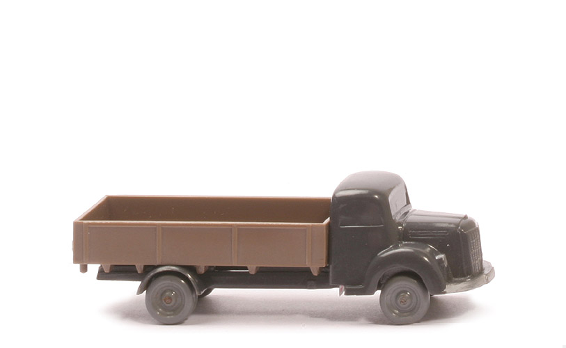 MB L 3500 uv Pritschen-LKW - FH, CH anthrazit, PR blassbraun - 450/2 ?