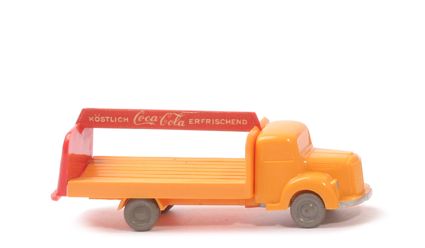 MB L 3500 uv Getränkewagen Coca-Cola - chromgelb - 560/1b