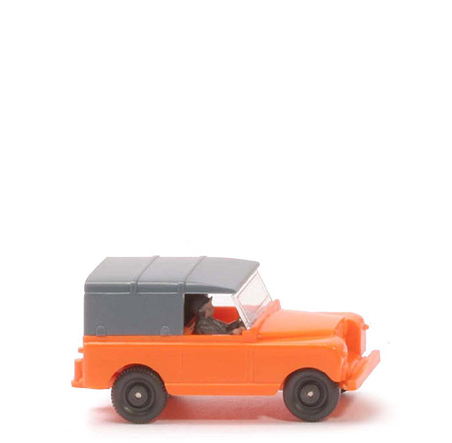 Land Rover - SJ, rotorange/rotorange, BP 100 ff, m. Fahrer - 100a/ Vors.