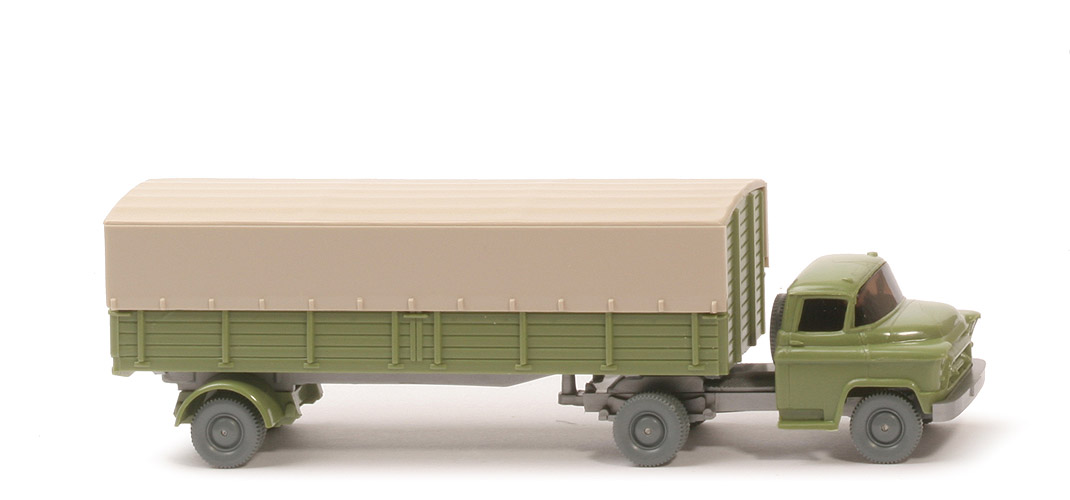 Chevrolet Alter Pritschen-Sattelzug (2011) - PMS: "Wiking-Verkehrs-Modelle Nr. 3" - nicht erfasst