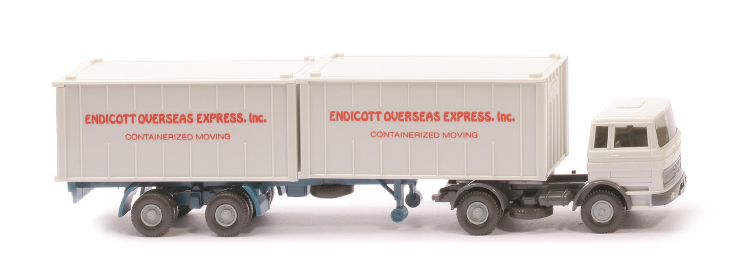 MB LPS 1620 Container-Sattelzug - ENDICOTT 2-zeilig - Endicott Overseas (2)