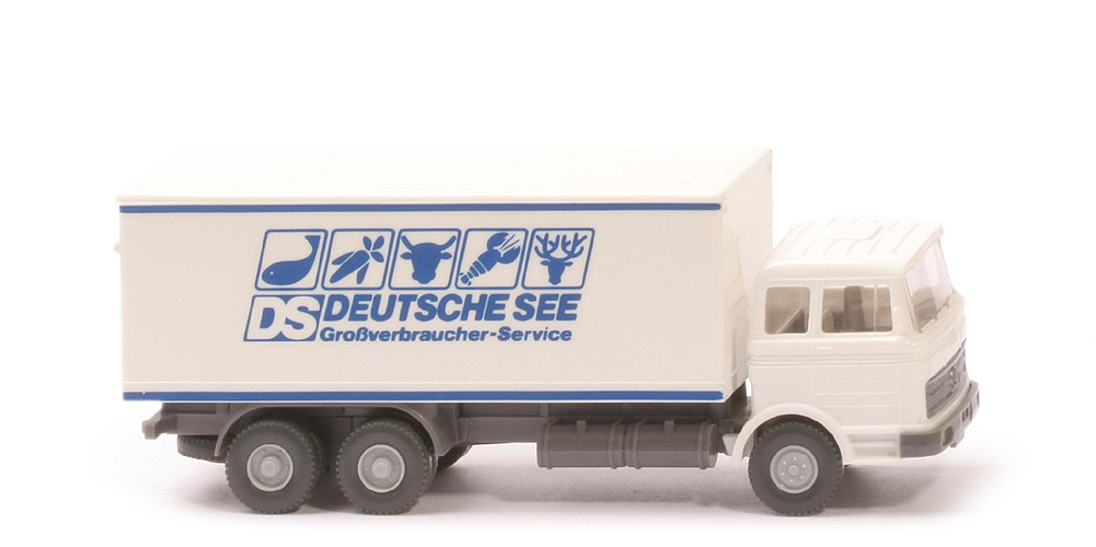 MB LP 2223 Koffer-LKW - Deutsche See, weiß - 450/15