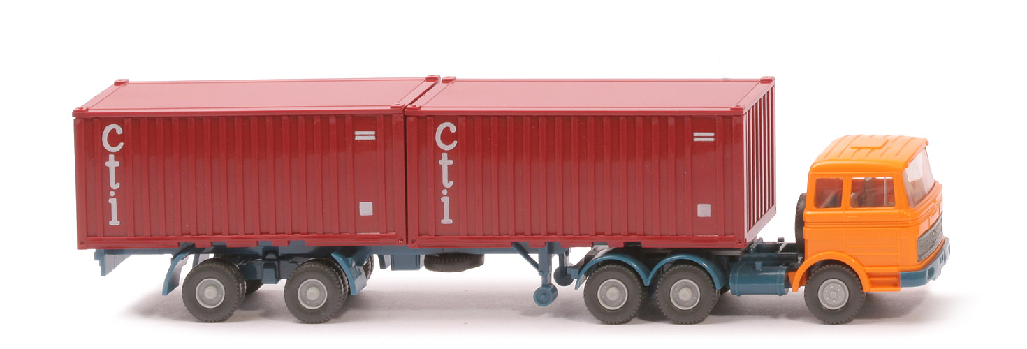 MB LPS 2223 Stahl-Container - cti ohne Unterfahrschutz, FH orangegelb - 524/6e