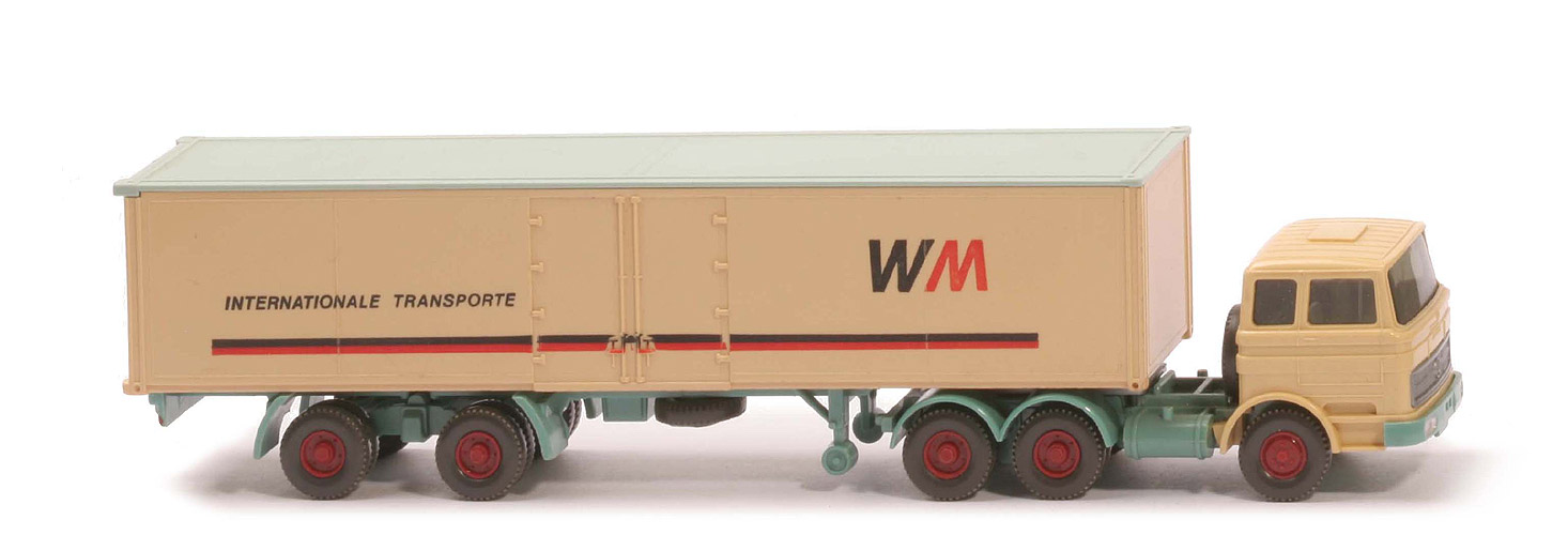 MB LPS 2223 Internationale Transporte - FH-Dach längsversteift, 4-fach Teilung - 512/1c