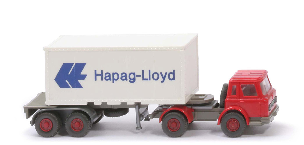 IH Container-Sattelzug 20 ft - Hapag-Lloyd Werbe-Container o. Nr. - Hapag-Lloyd 12 ?