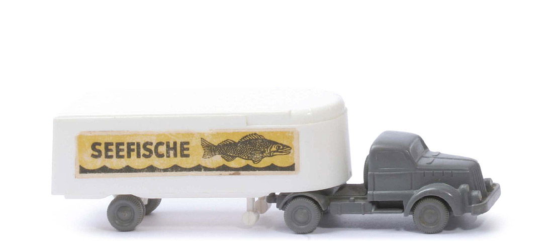 White Alter Kühlsattelzug - Seefische,  basaltgrau/weiß - 520/9h
